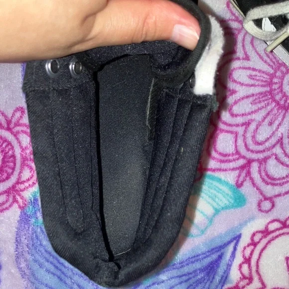 Vans Ladies Black and White High-Tops Womens Size 8.5 - Picture 8 of 10